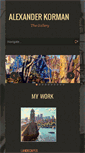 Mobile Screenshot of alexanderkorman.com